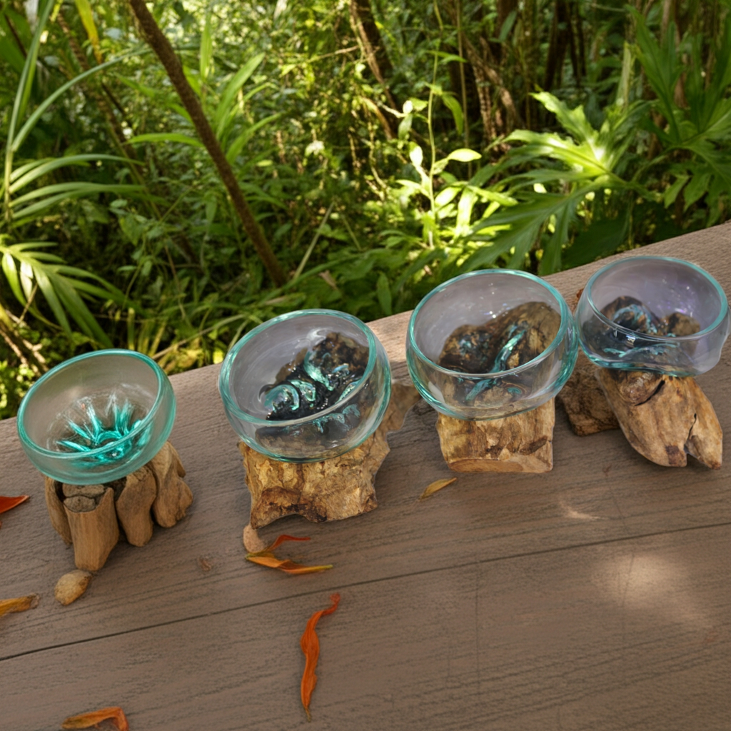 Small Slump Vase short style
