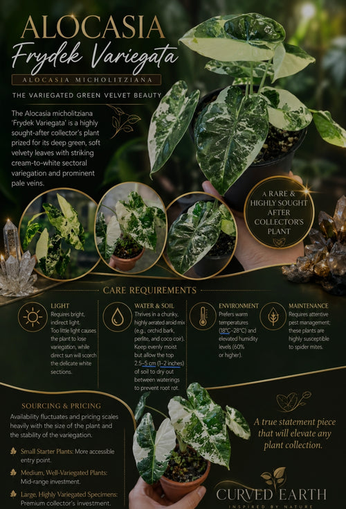 Alocasia Frydek verigated TC 1 pack ✨️✨️✨️Pre Sale for 20thAug