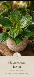 Philodendron Birkin  Tissue Culture 5 pack